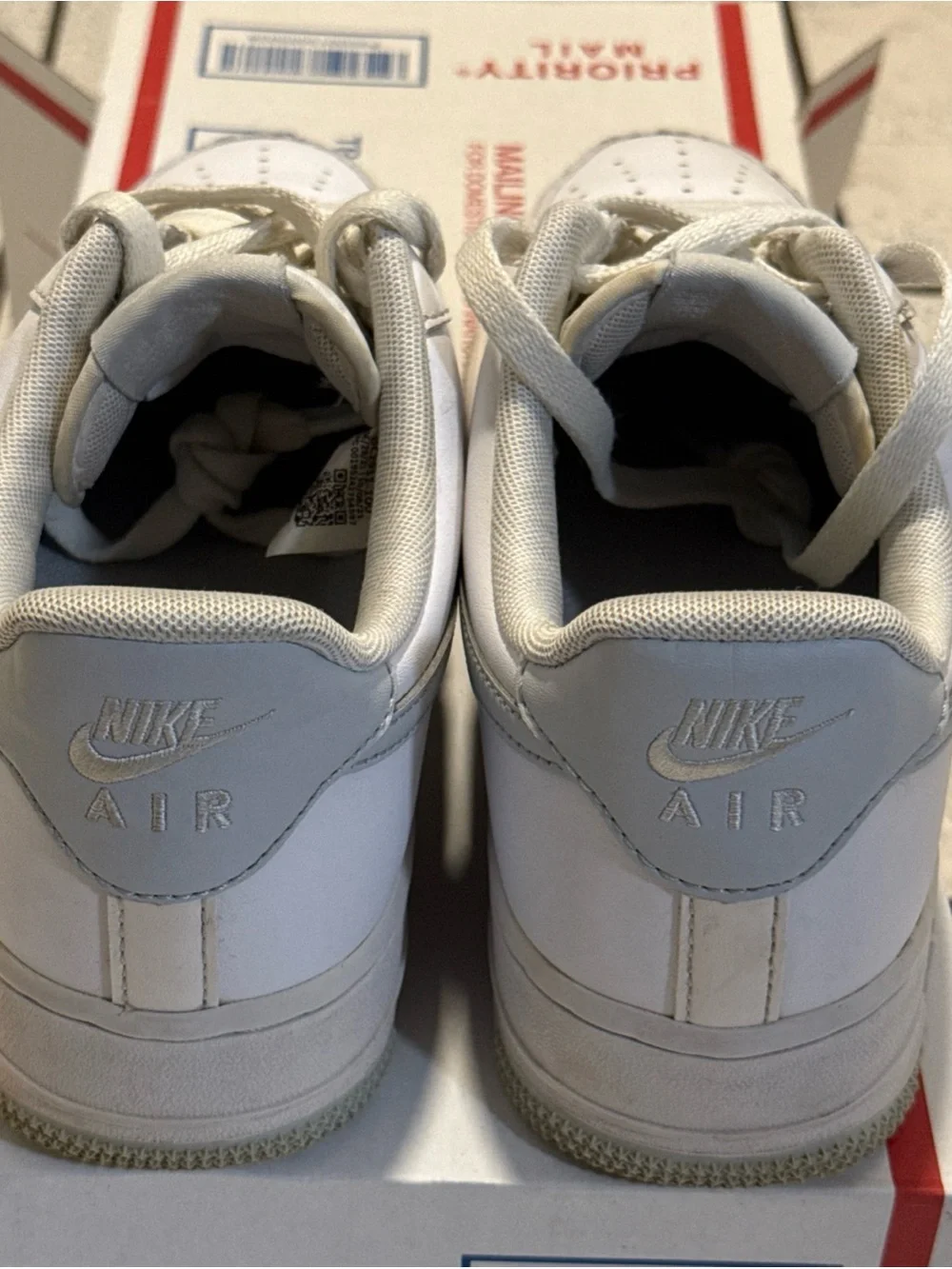 Nike Air Force 1 Low ‘07 White Pure Platinum Men’s Size 8 / W 9.5 DC2911-100